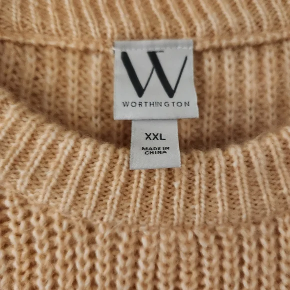 Worthington Ballon Sleeve Crew Neck Sweater - Picture 4 of 11